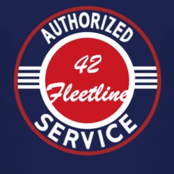 Authorized Service 1942 Chevy Fleetline Dark T Shirt