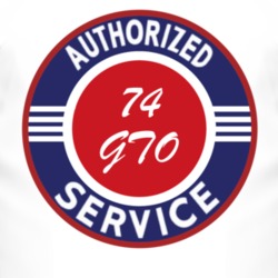 Authorized Service 1974 Pontiac GTO T Shirt