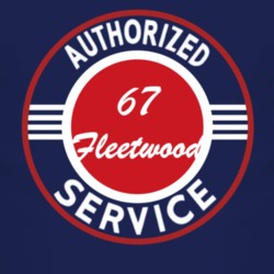 Authorized Service 1967 Cadillac Fleetwood Dark T Shirt