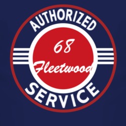 Authorized Service 1968 Cadillac Fleetwood Dark T Shirt