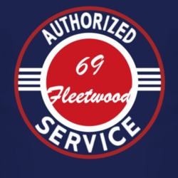 Authorized Service 1969 Cadillac Fleetwood Dark T Shirt