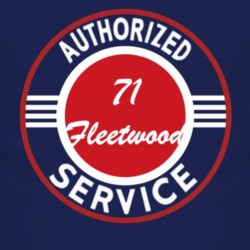 Authorized Service 1971 Cadillac Fleetwood Dark T Shirt