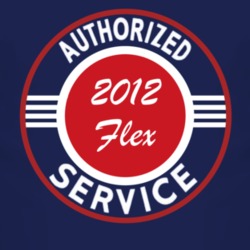 Authorized Service 2012 Flex Dark T Shirt