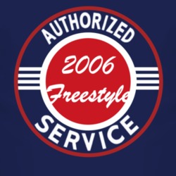 Authorized Service 2006 Freestyle Dark T Shirt