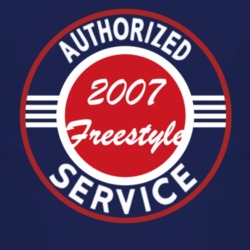 Authorized Service 2007 Freestyle Dark T Shirt