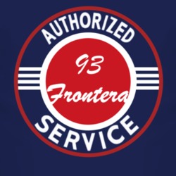 Authorized Service 1993 Chevy Frontera Dark T Shirt