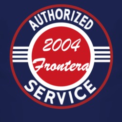 Authorized Service 2004 Chevy Frontera Dark T Shirt