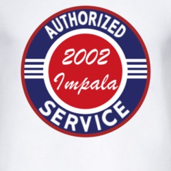 Authorized Service 2002 Chevy Impala T Shirt