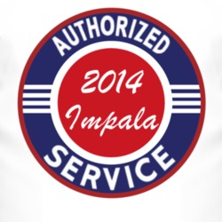 Authorized Service 2014 Chevy Impala T Shirt
