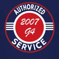 Authorized Service 2007 Pontiac G4 Dark T Shirt