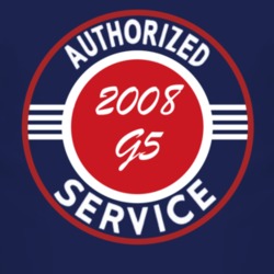 Authorized Service 2008 Pontiac G5 Dark T Shirt