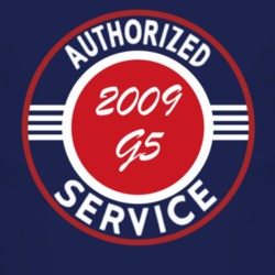 Authorized Service 2009 Pontiac G5 Dark T Shirt