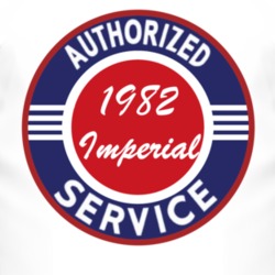 Authorized Service 1982 Chrysler Imperial T Shirt