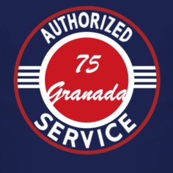 Authorized Service 1975 Granada Dark T Shirt