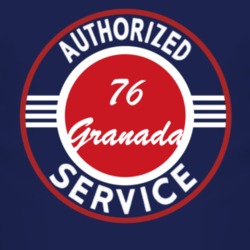 Authorized Service 1976 Granada Dark T Shirt