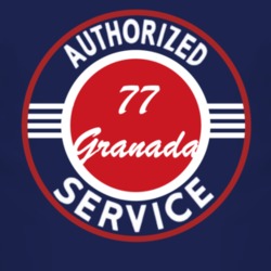 Authorized Service 1977 Granada Dark T Shirt