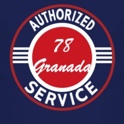 Authorized Service 1978 Granada Dark T Shirt