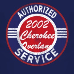 Authorized Service 2002 Grand Cherokee Overland Distressed Look Dark T