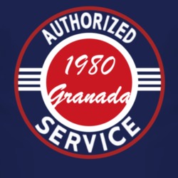 Authorized Service 1980 Granada Dark T Shirt