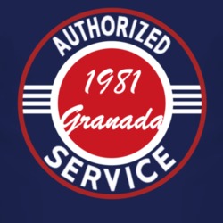 Authorized Service 1981 Granada Dark T Shirt