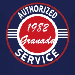 Authorized Service 1982 Granada Dark T Shirt
