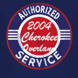 Authorized Service 2004 Grand Cherokee Overland Distressed Look Dark T