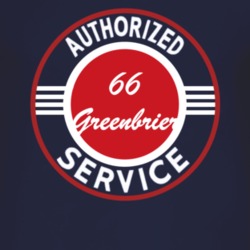 Authorized Service 1966 Chevy Greenbrier Dark T Shirt