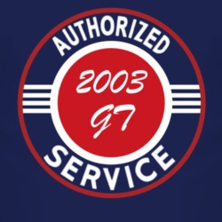 Authorized Service 2003 GT Dark T Shirt