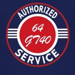 Authorized Service 1964 GT40 Dark T Shirt