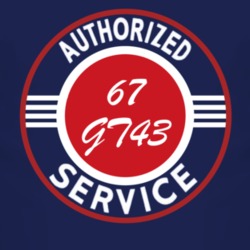 Authorized Service 1967 GT43 Dark T Shirt