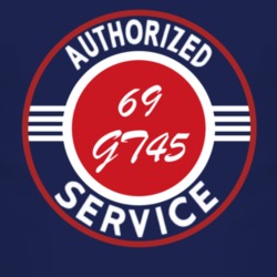 Authorized Service 1969 GT45 Dark T Shirt
