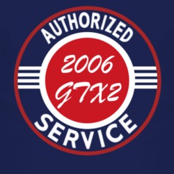 Authorized Service 2006 GTX2 Dark T Shirt