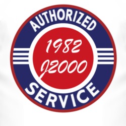 Authorized Service 1982 Pontiac J2000 T Shirt