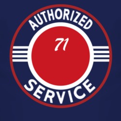 Authorized Service 1971 Honcho Dark T Shirt