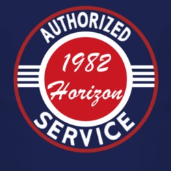 Authorized Service 1982 Chrysler Horizon Dark T Shirt