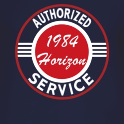 Authorized Service 1984 Chrysler Horizon Dark T Shirt