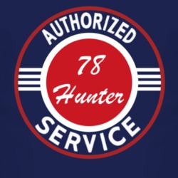 Authorized Service 1978 Chrysler Hunter Dark T Shirt
