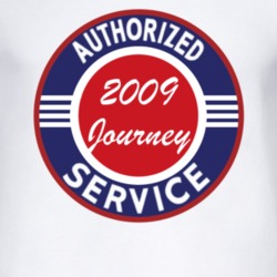 Authorized Service 2009 Dodge Journey T Shirt