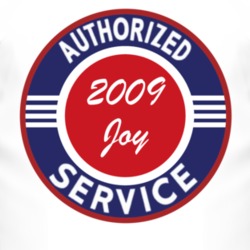 Authorized Service 2009 Chevy Joy T Shirt