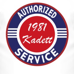 Authorized Service 1981 Chevy Kadett T Shirt