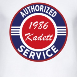 Authorized Service 1986 Chevy Kadett T Shirt