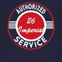 Authorized Service 1926 Chrysler Imperial Dark T Shirt