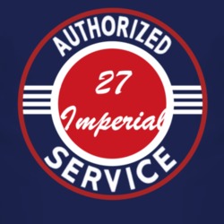 Authorized Service 1927 Chrysler Imperial Dark T Shirt