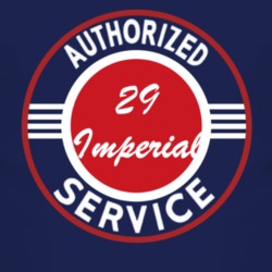 Authorized Service 1929 Chrysler Imperial Dark T Shirt