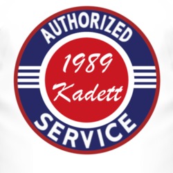 Authorized Service 1989 Chevy Kadett T Shirt