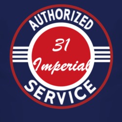 Authorized Service 1931 Chrysler Imperial Dark T Shirt