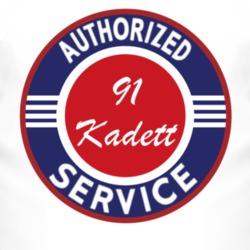 Authorized Service 1991 Chevy Kadett T Shirt