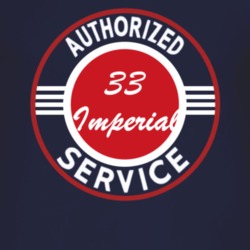 Authorized Service 1933 Chrysler Imperial Dark T Shirt