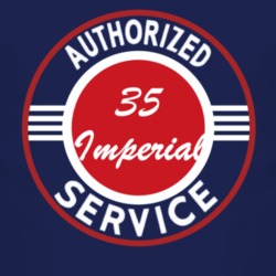 Authorized Service 1935 Chrysler Imperial Dark T Shirt