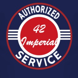 Authorized Service 1942 Chrysler Imperial Dark T Shirt